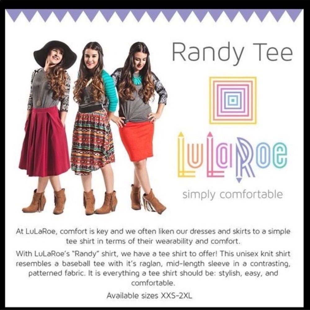 CLASSY CASUAL TEE by RANDY - Picture 5 of 7